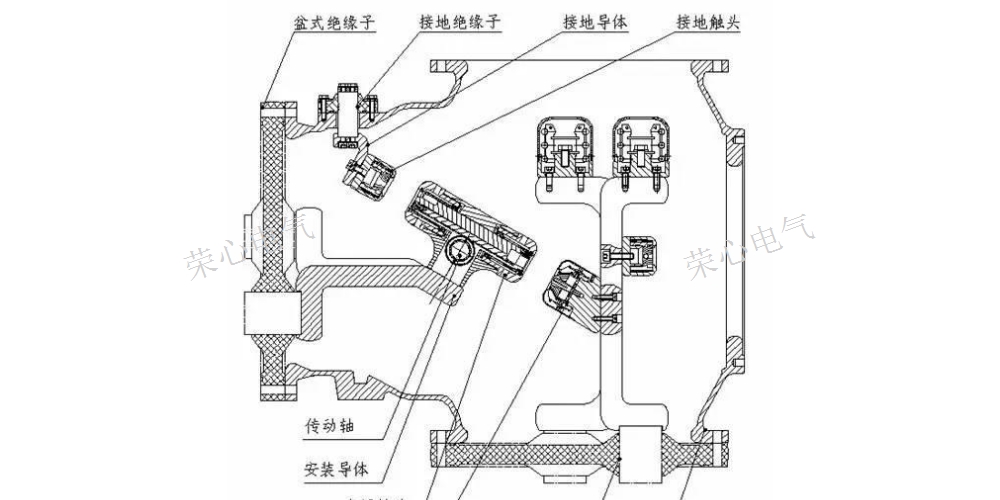 浙江高压接地开关对比价 服务为先 荣心电气供应